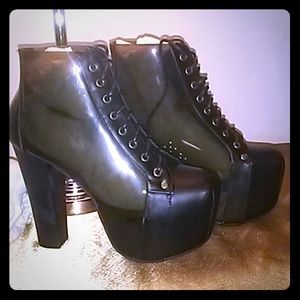 TRADED- NOT FOR SALE Jeffrey Campbell Clear Lita